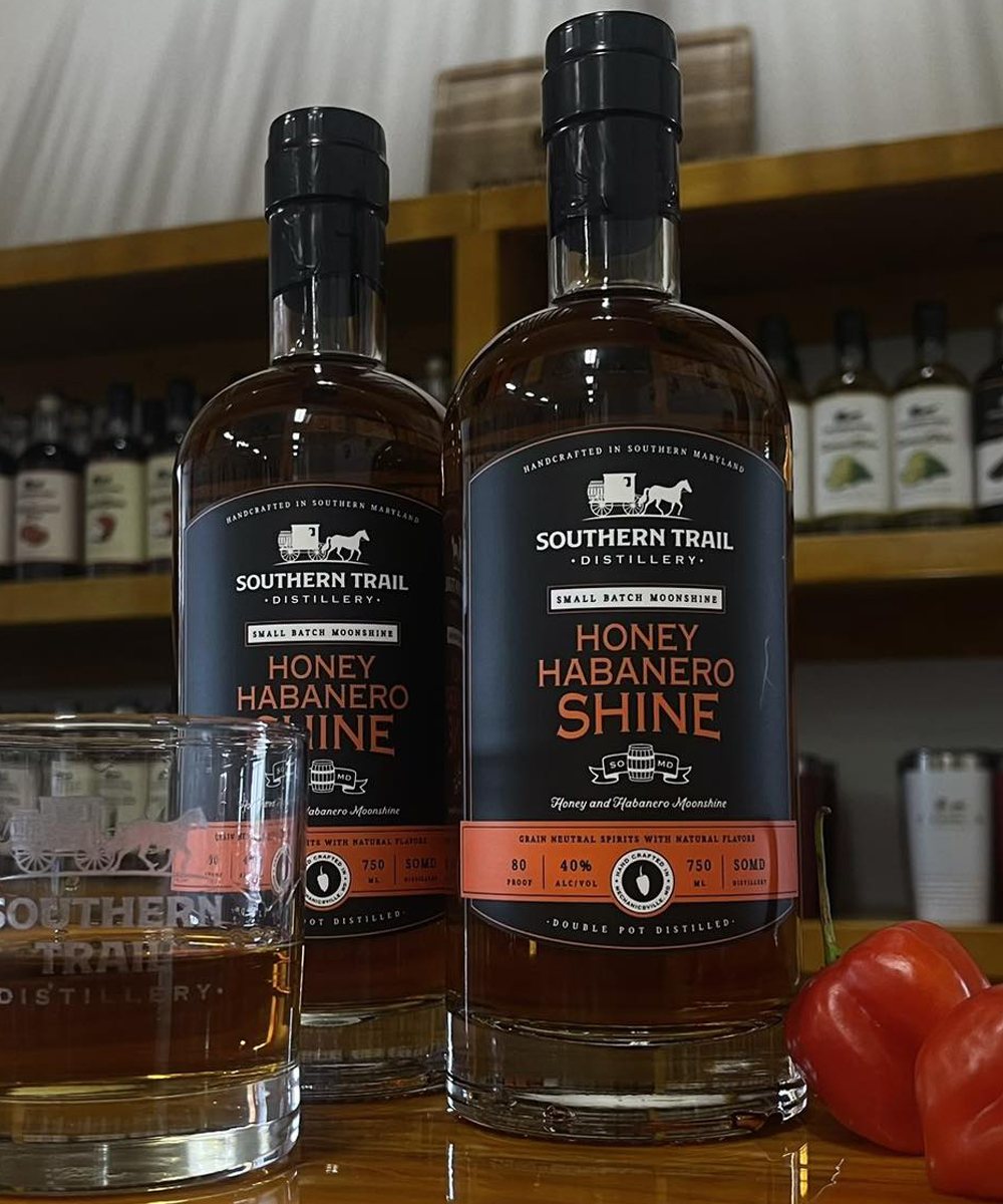 Honey Habanero Moonshine Southern Trail Distillery